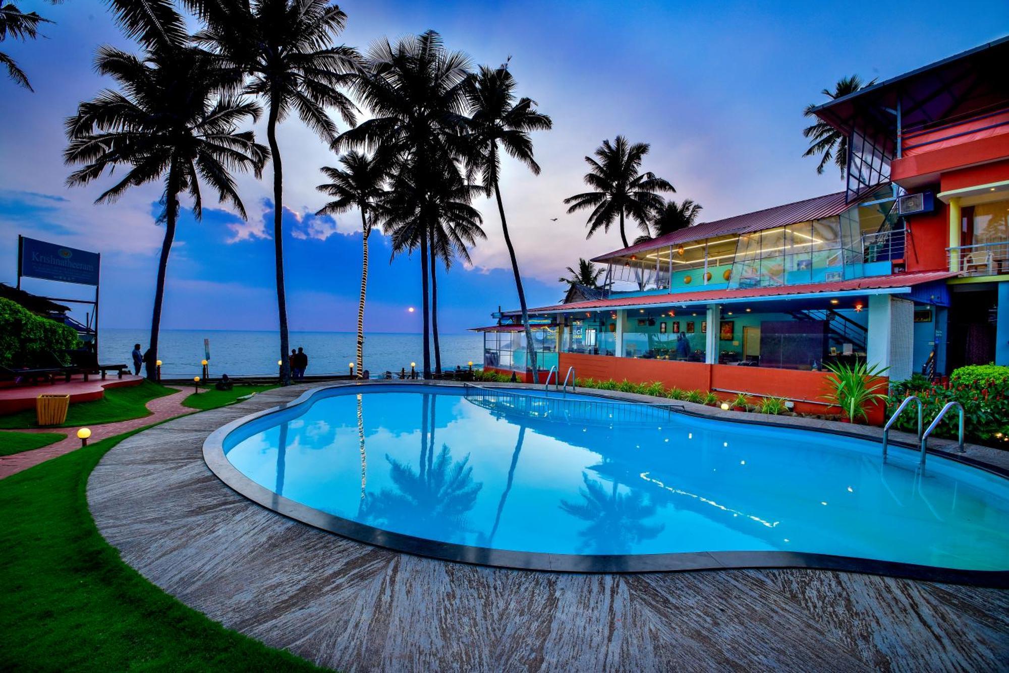 Krishnatheeram Ayur Holy Beach Resorts Varkala Exterior photo